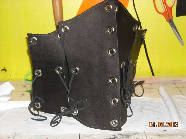First non whale bone corset I've made.