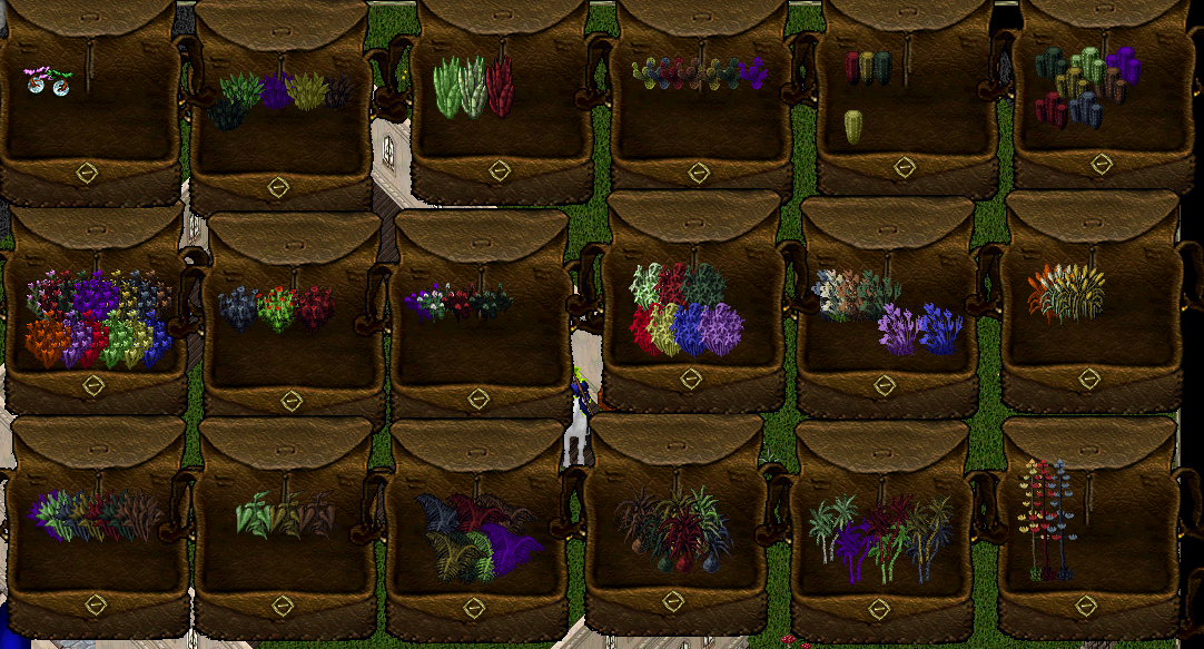 Plants not in decorative mode