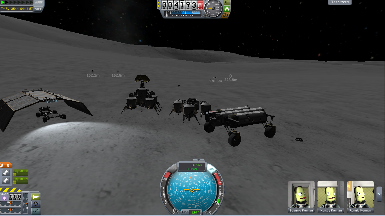 The spacebus at my Munbase.