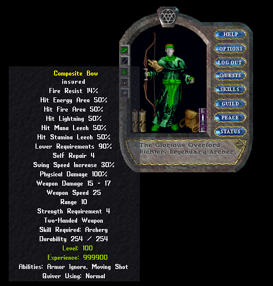 AOE Bow for Champ Spawns