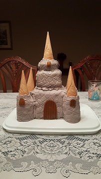 The cake one of my daughters made for my birthday this year. Day after UO birthday.