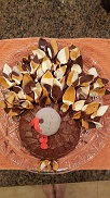 Thanksgiving desert my daughter made.
